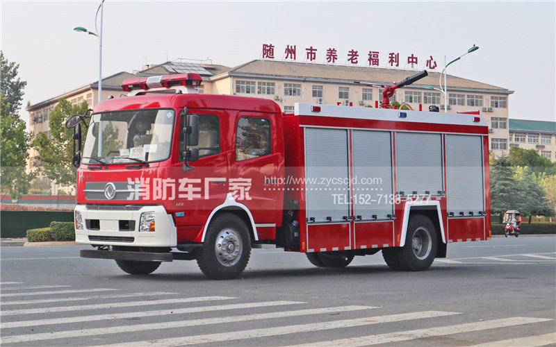 东风天锦6吨泡沫消防车 东风天锦6吨泡沫消防车