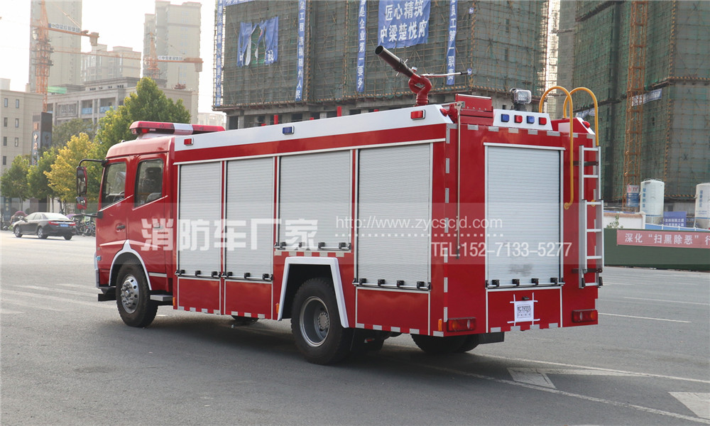 东风天锦6吨泡沫消防车 东风天锦6吨泡沫消防车
